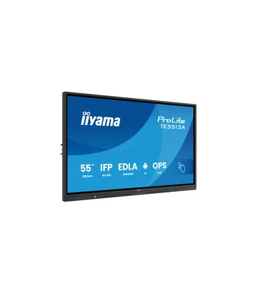 iiyama TE5513A-B2AG 55" 4K UHD IPS – Écran tactile interactif | 3840x2160, Android, Wi-Fi, Anti-Reflets