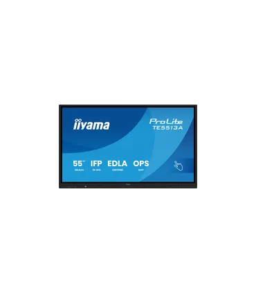 iiyama TE5513A-B2AG 55" 4K UHD IPS – Écran tactile interactif | 3840x2160, Android, Wi-Fi, Anti-Reflets