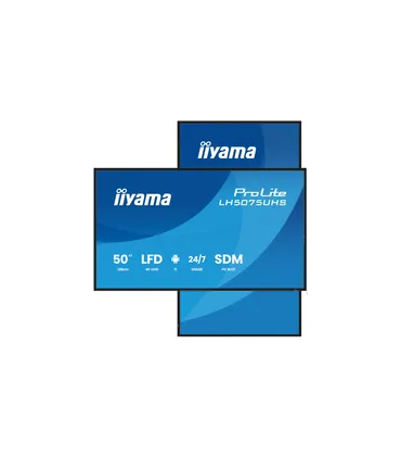 iiyama LH5075UHS-B2AG 50" 4K UHD IPS LCD VA