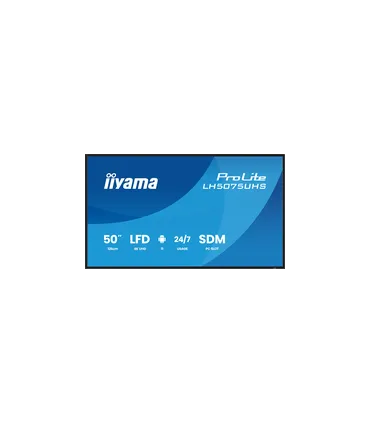 iiyama LH5075UHS-B2AG 50" 4K UHD IPS LCD VA