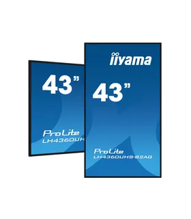 iiyama LH4360UHS-B2AG 43" 4K UHD IPS LED VA – Écran professionnel 4K | Achat en ligne