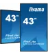 iiyama LH4341UHS-B2 43" 4K UHD IPS LCD VA – Écran professionnel, haute résolution, connectivité complète