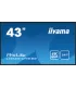 iiyama LH4341UHS-B2 43" 4K UHD IPS LCD VA – Écran professionnel, haute résolution, connectivité complète
