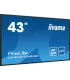 iiyama LH4341UHS-B2 43" 4K UHD IPS LCD VA – Écran professionnel, haute résolution, connectivité complète