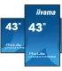 iiyama LH4341UHS-B2 43" 4K UHD IPS LCD VA – Écran professionnel, haute résolution, connectivité complète
