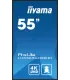 iiyama LH5565UHSB-B1 55" 4K UHD IPS LED VA – Écran professionnel 55 pouces | Haute résolution, couleurs précises, connectivité a