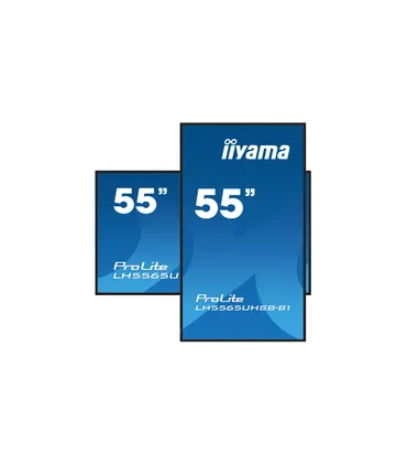 iiyama LH5565UHSB-B1 55" 4K UHD IPS LED VA – Écran professionnel 55 pouces | Haute résolution, couleurs précises, connectivité a