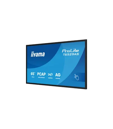 iiyama T6529AS-B1AG 65" 4K UHD IPS LED VA – Écran professionnel haute résolution, couleurs vives et large angle de vue