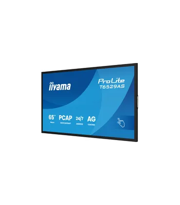 iiyama T6529AS-B1AG 65" 4K UHD IPS LED VA – Écran professionnel haute résolution, couleurs vives et large angle de vue