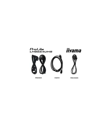 iiyama LH8664UHS-B3AG 86" 4K UHD IPS DLED – Écran professionnel 86 pouces, anti-reflet, 24/7, HDMI/USB, UHD 3840x2160