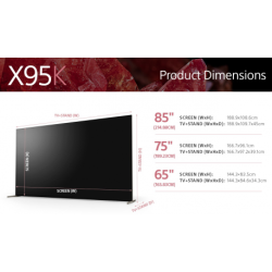TV Sony Bravia XR65X95K 65" 4K UHD Mini-LED